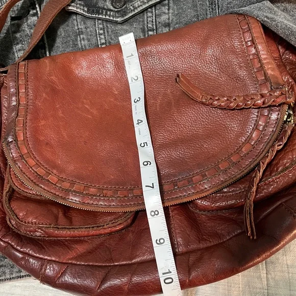Lucky Brand Rich Brown Leather Bag - Picture 2 of 10